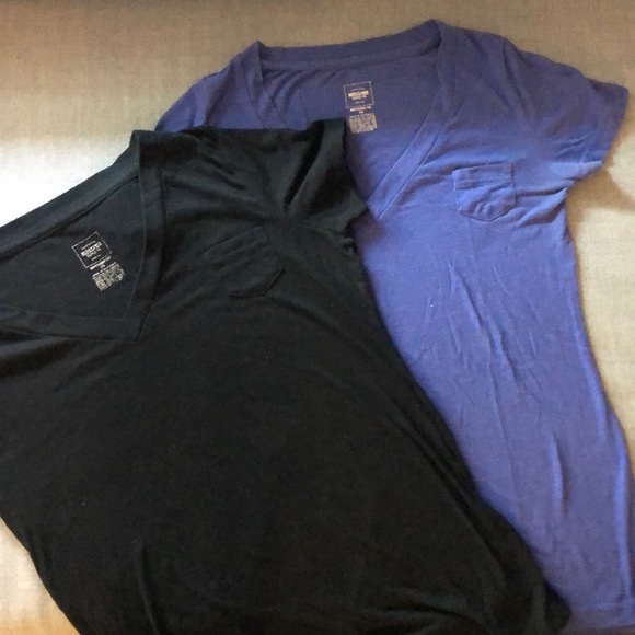Mossimo Supply Co. Tops - Two Mossimo Pocket Baby Tees